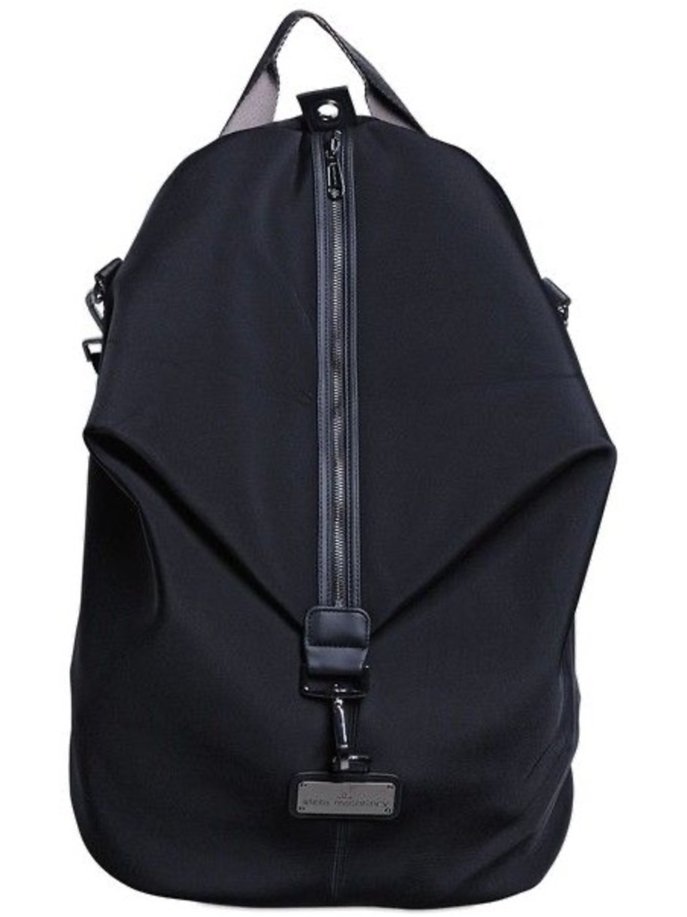 Adidas by Stella McCartney Neoprene Convertible Black Crocodile Bag